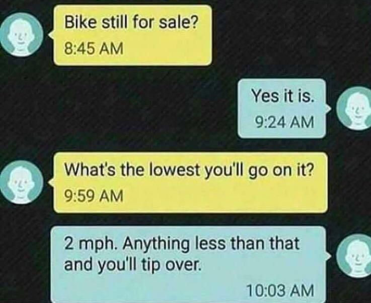Bike still for sale?