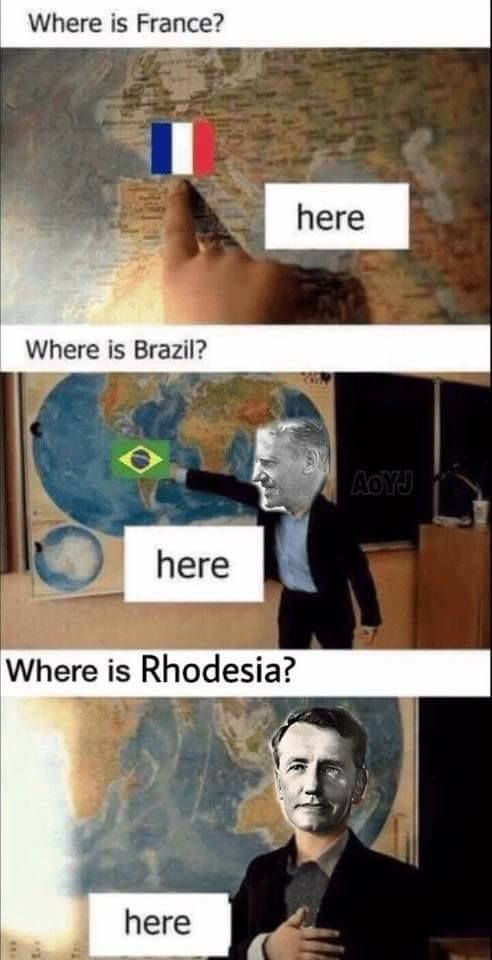 here's the story of Rhodesia