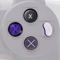 >Press the x button