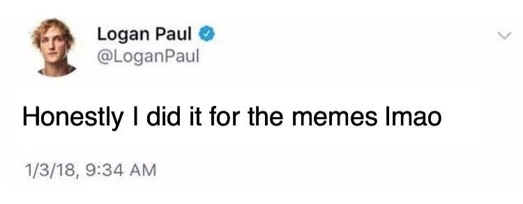 I mean, the memes are good