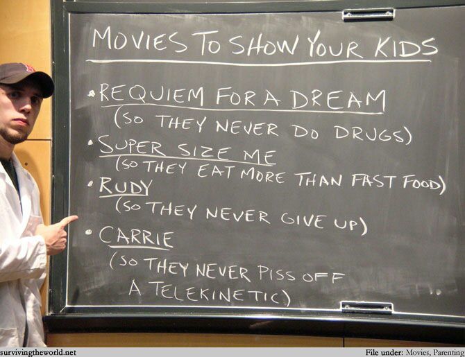 Movies to show your kids...