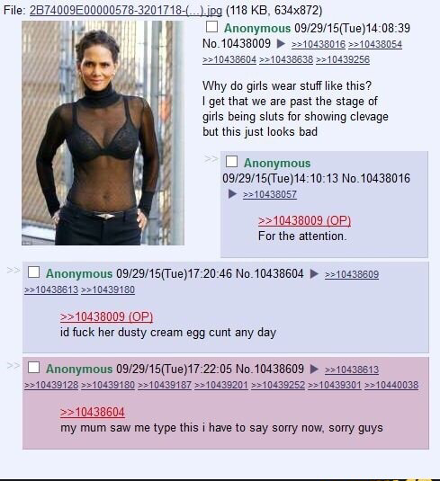 Anon is sorry