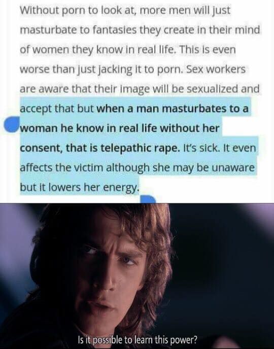 Telepathic Rape is sin