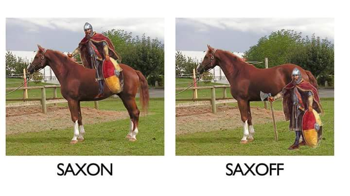 The saxons have taken the castle