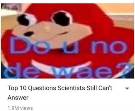 They cant
