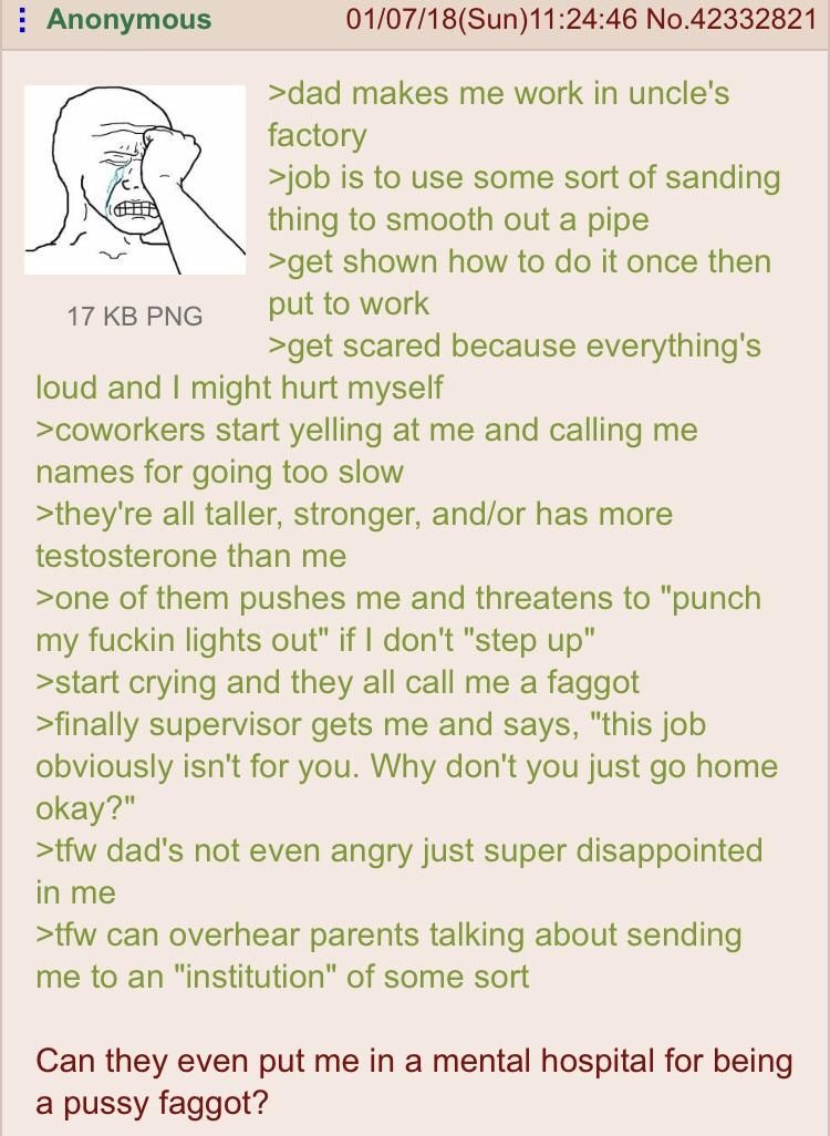 Anon is a pussy ***