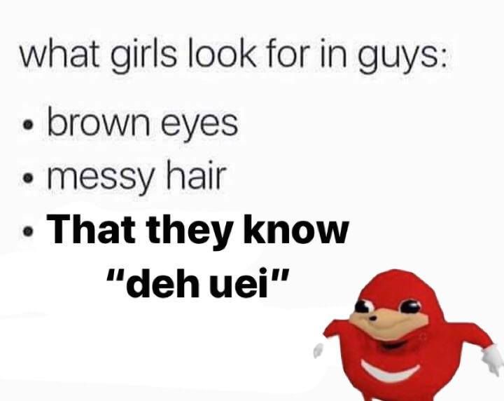 And you know it ;)