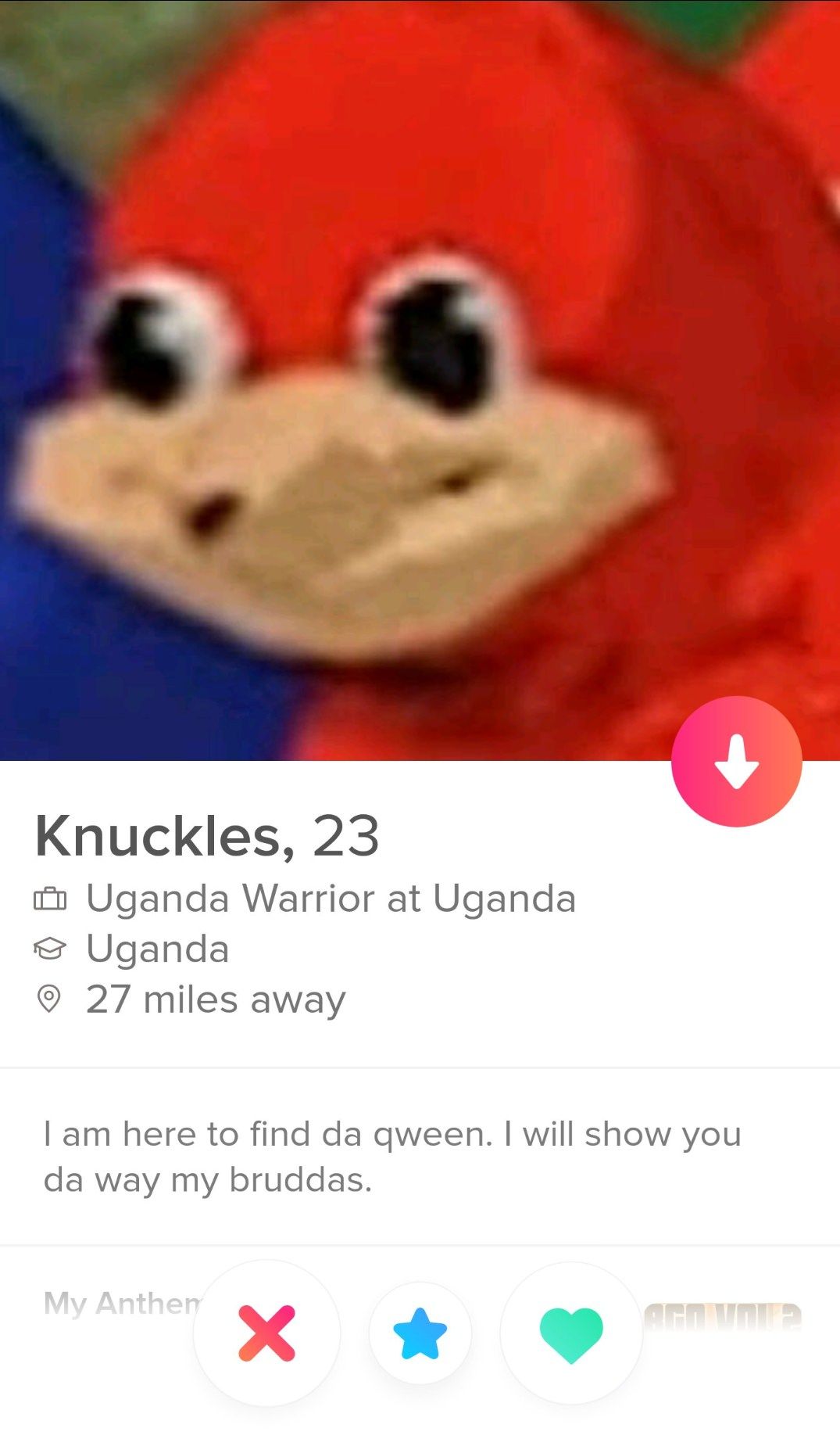 We find her