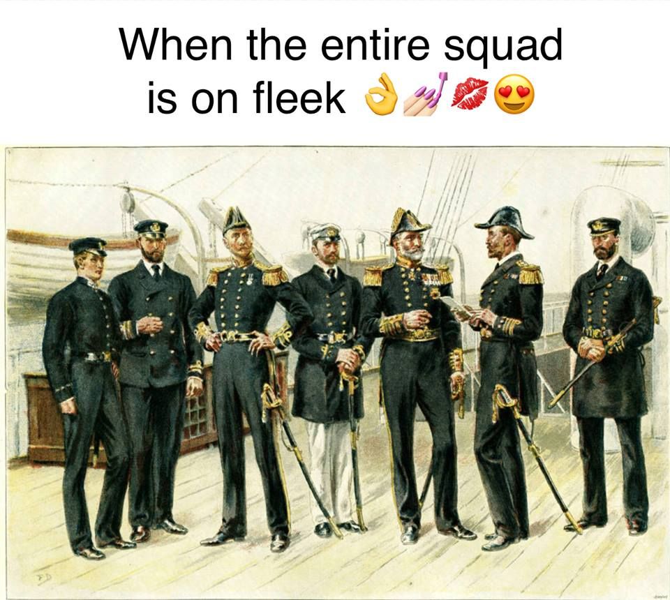 Squad on fleet