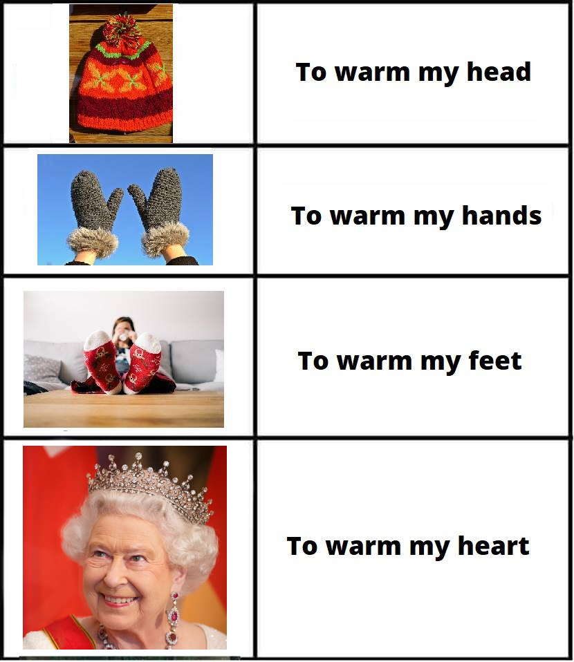 Her Royal majesty : )