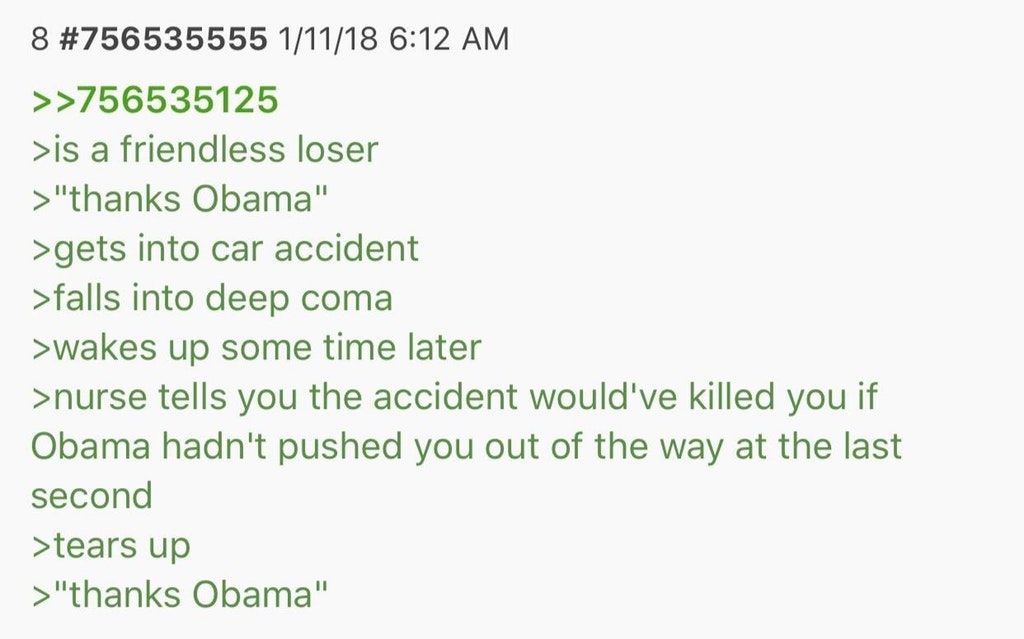 thank Obamer