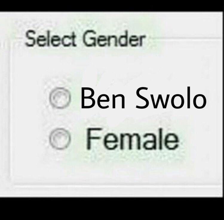 Thats the best Gender