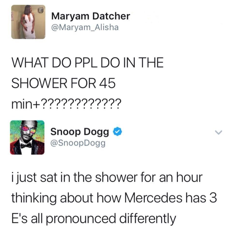 What do people do in the shower for 45 minutes + ?????