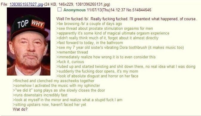 Anon does not think things through
