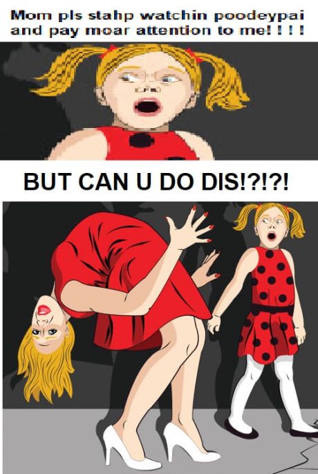 No mom, dont watch! Its too late Sarrah...