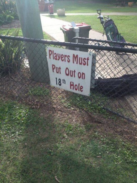 This why I always go mini golfing for 1st dates..