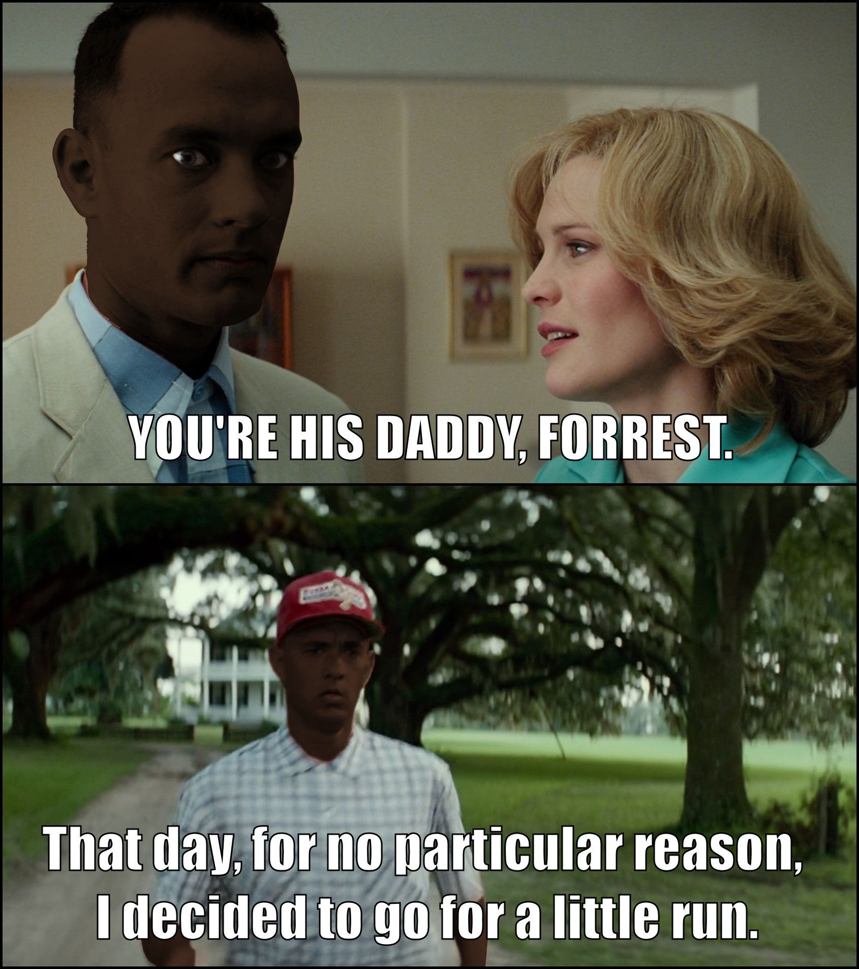And he ran for 7 years