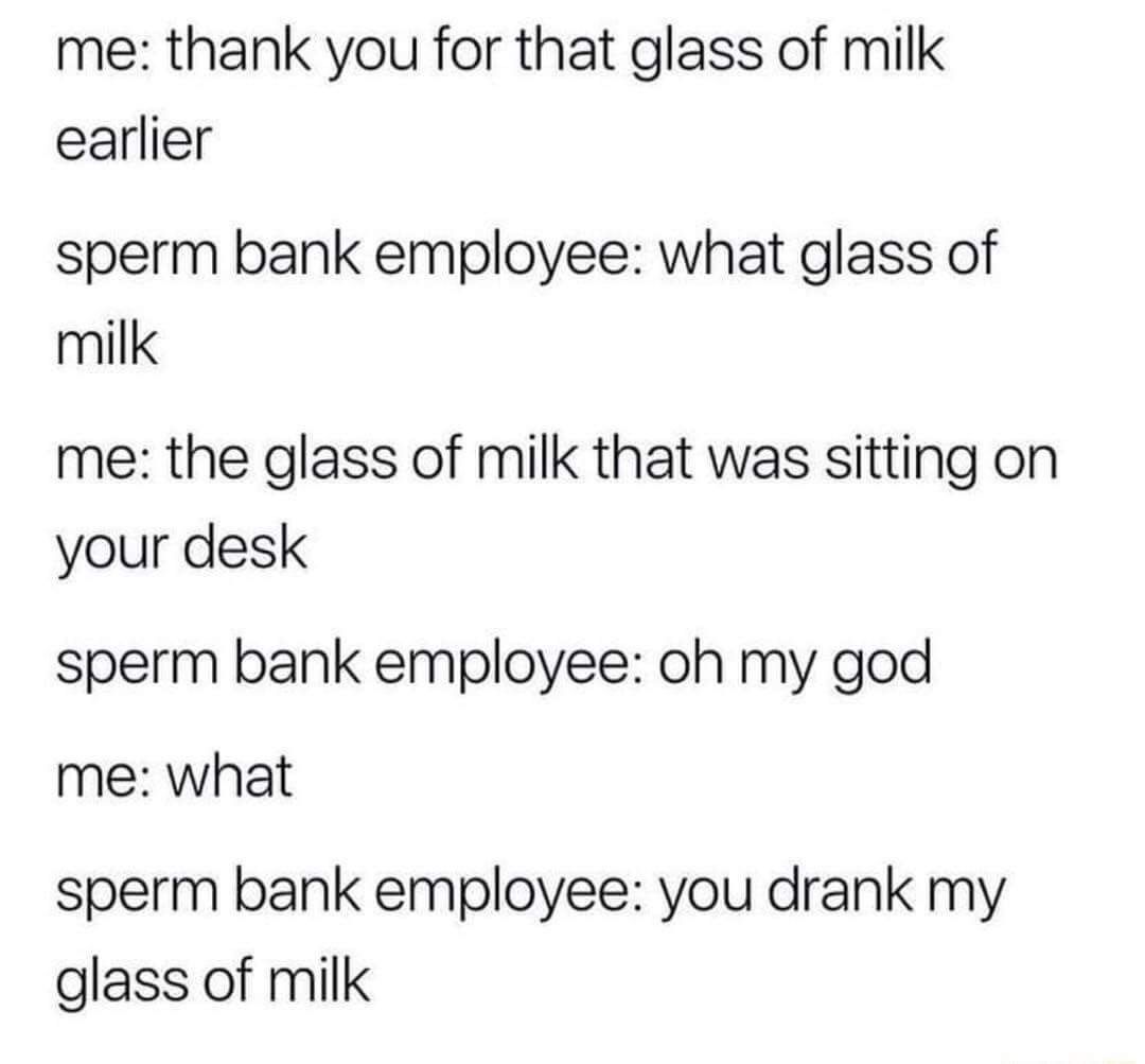 Oh my god