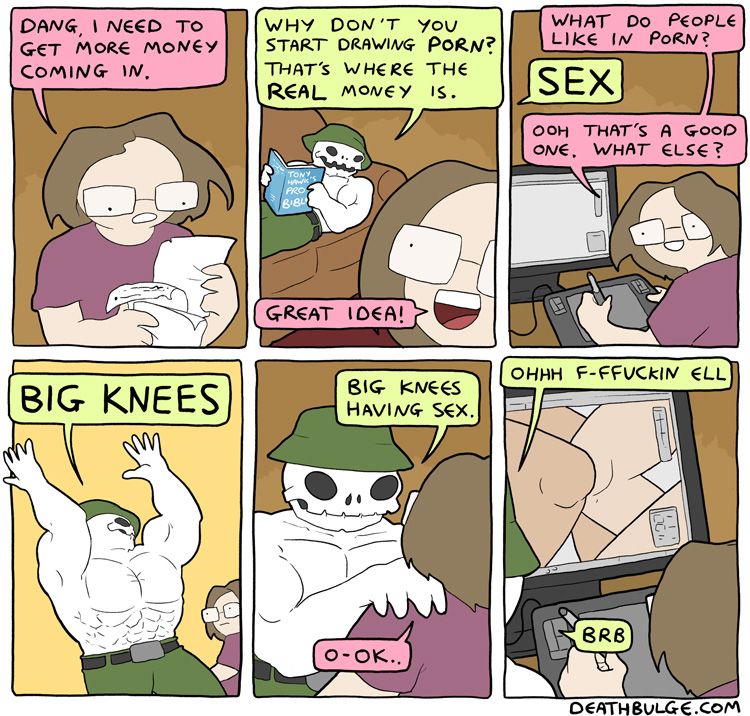We now officially know the origins of big knee lover. Next mystery: origins of tile patterns lover