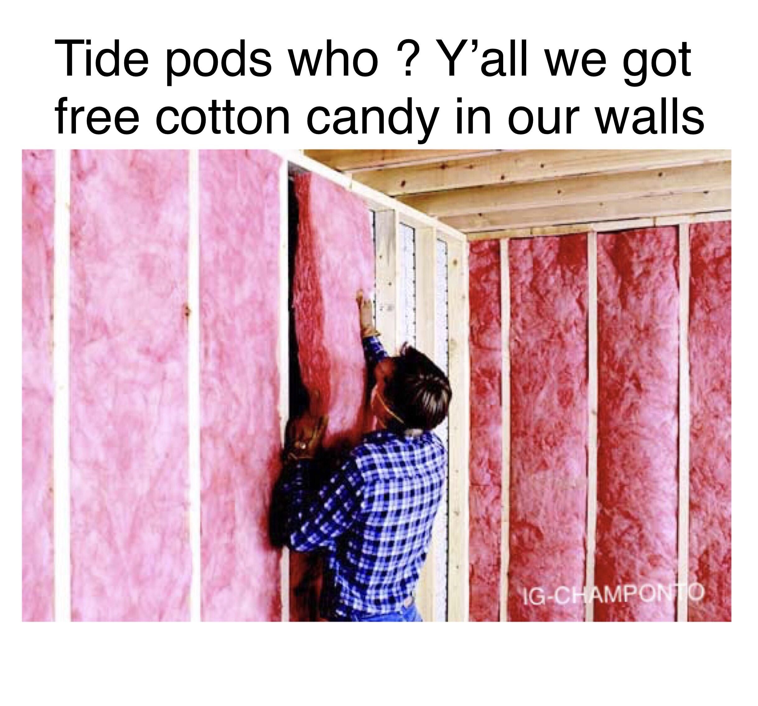 Forget about tide pods , cotton candy is the new thing !