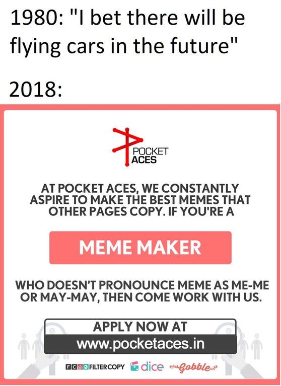 What a time to be alive