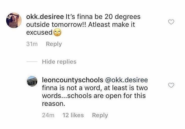 Local school district with the takedown!