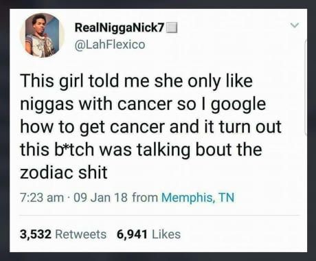 Dumbass prob already have a brain tumor anyways