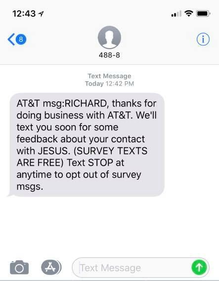AT&T knows all.