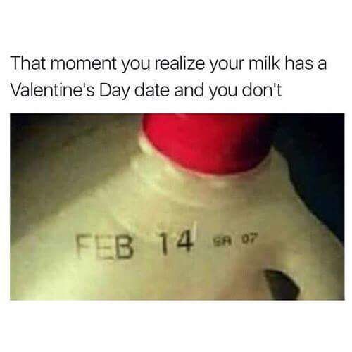 Not even milk is alone