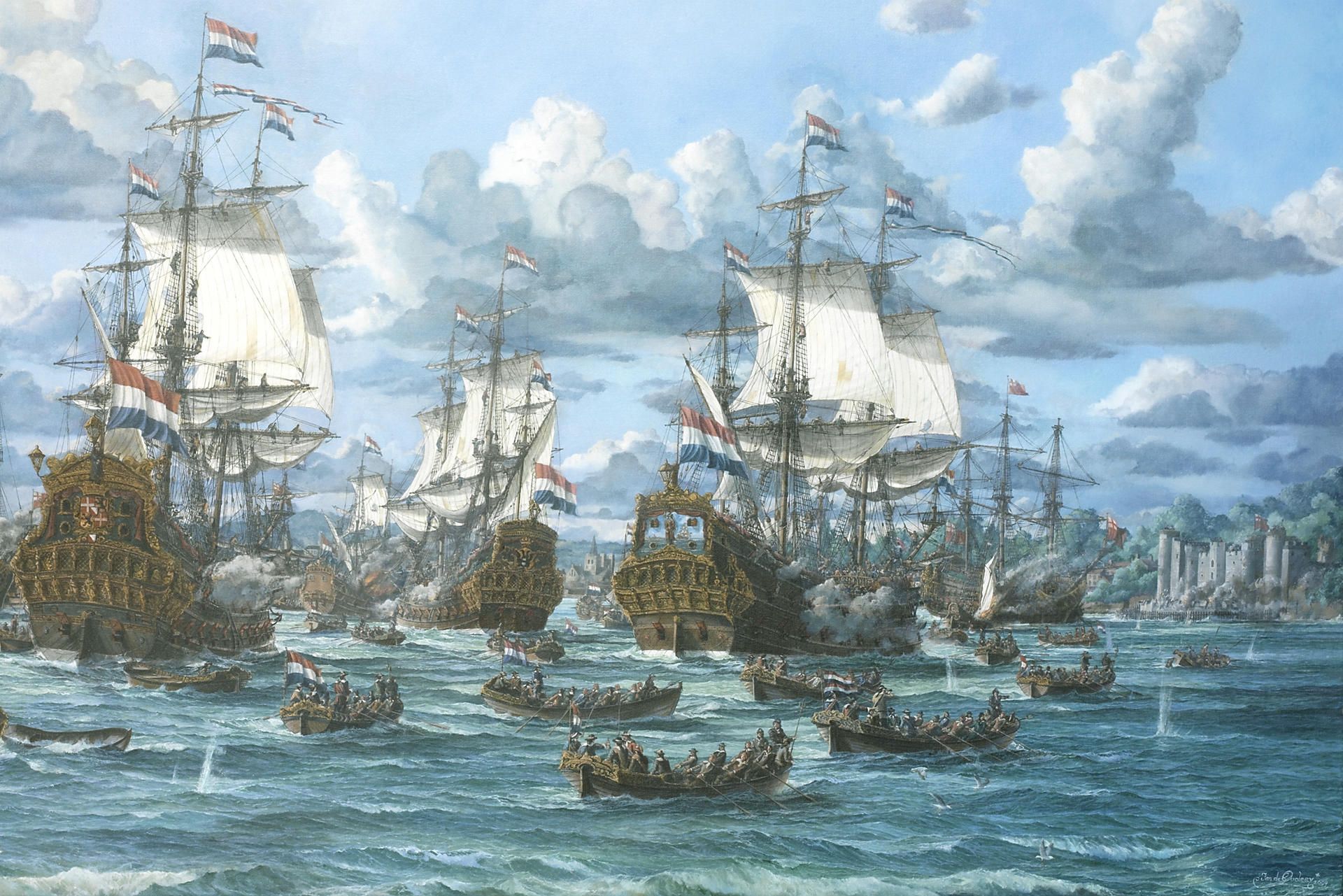 Hey taine_elson, how is the HMS Royal Charles doing?