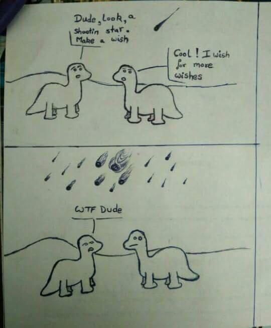 How the dinosaurs became extinct