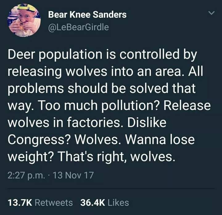 Wolves...