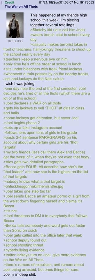 the War on Thots ft. Joel