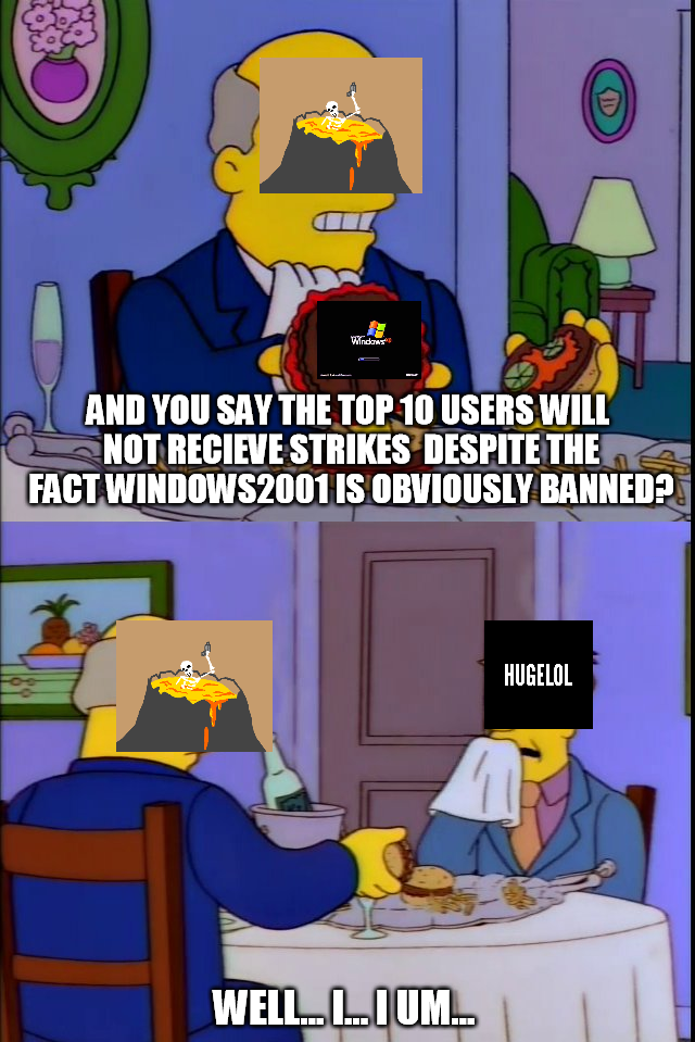 steamed bans