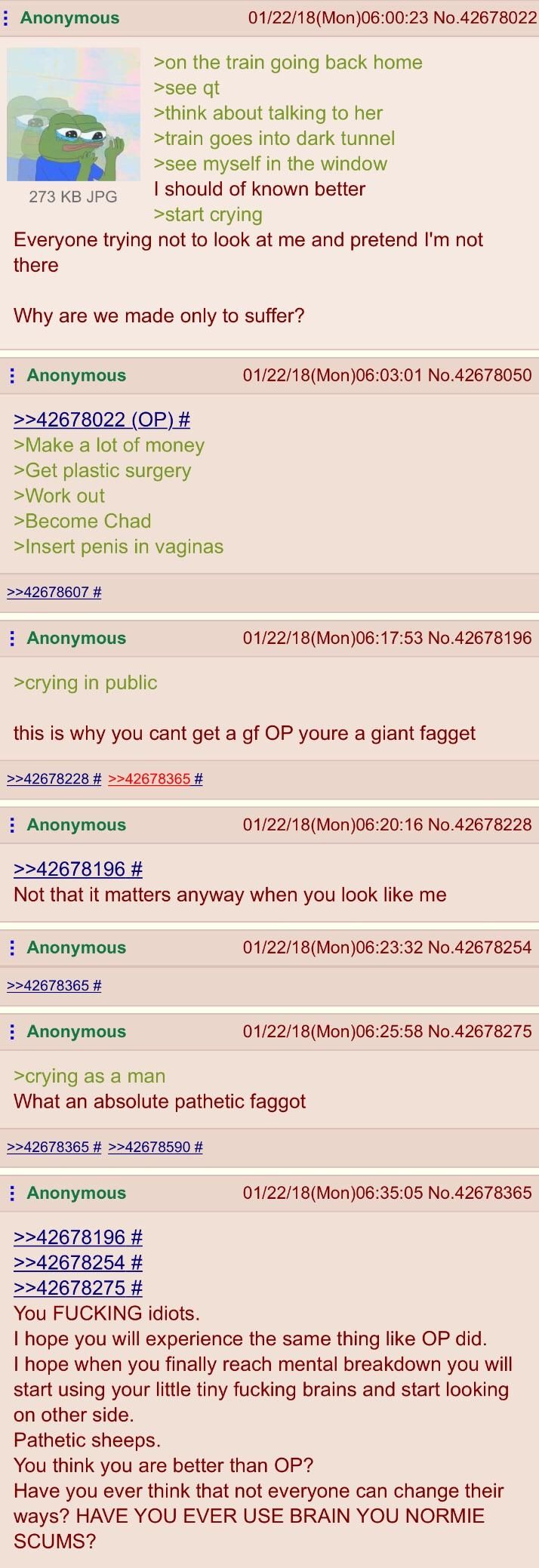 Anon doesnt understand why he cant get a GF