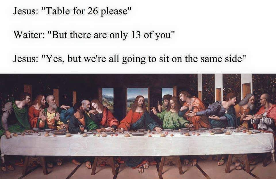 Table for 26 please