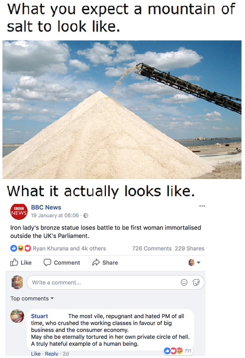 They are tearing down statues that dont even exist yet