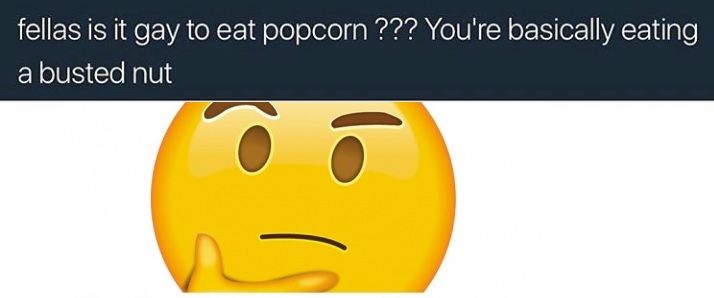 p o p c o r n / c o c k p o r n