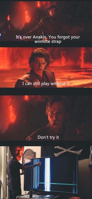 You turned the TV against me!