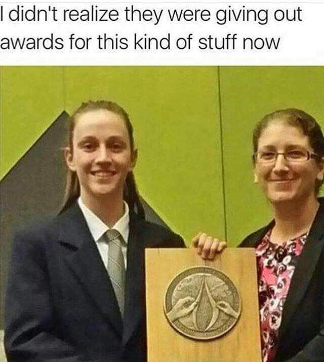 Whoa... what is this award for???
