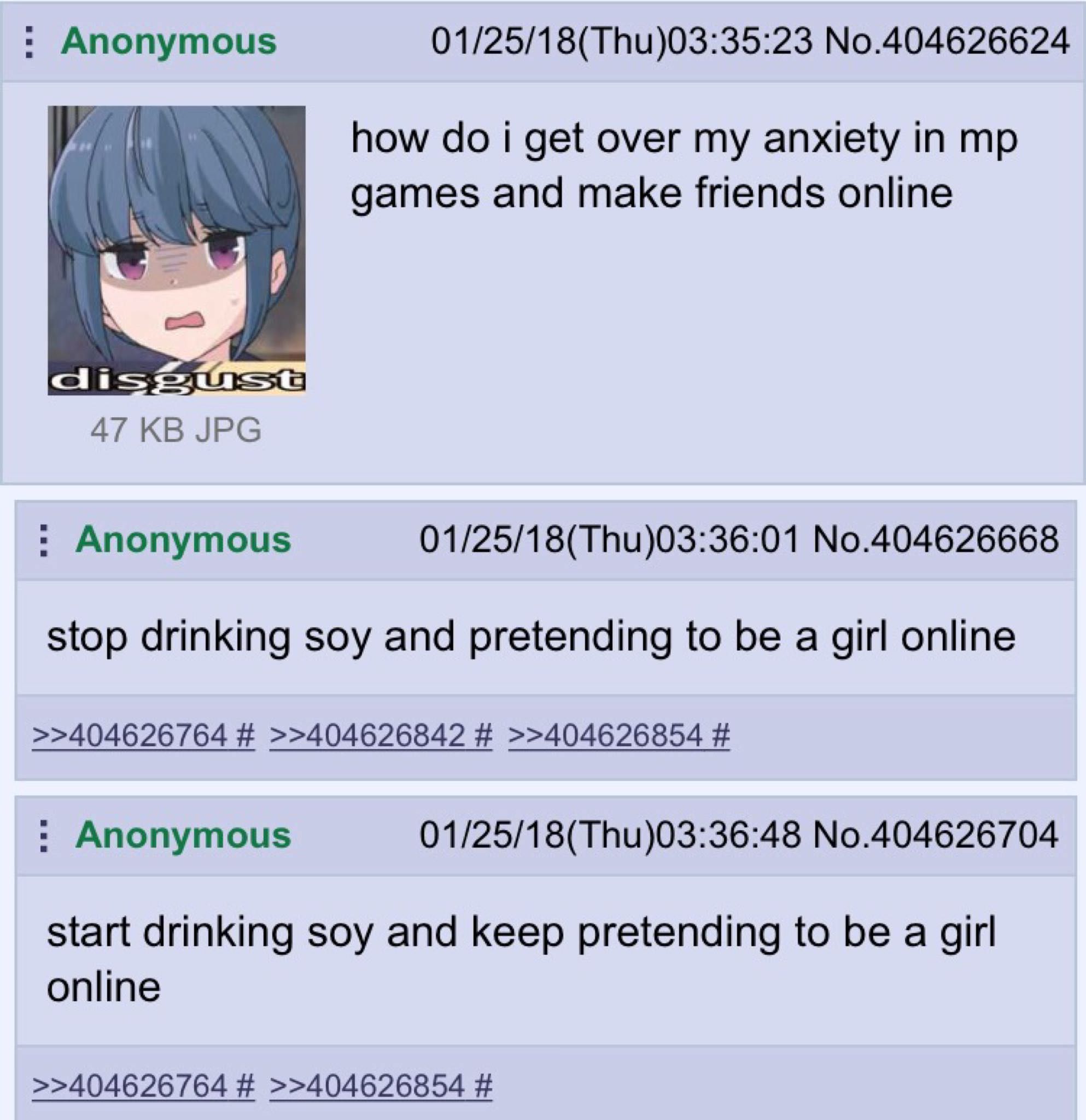 Anon wants to make friends