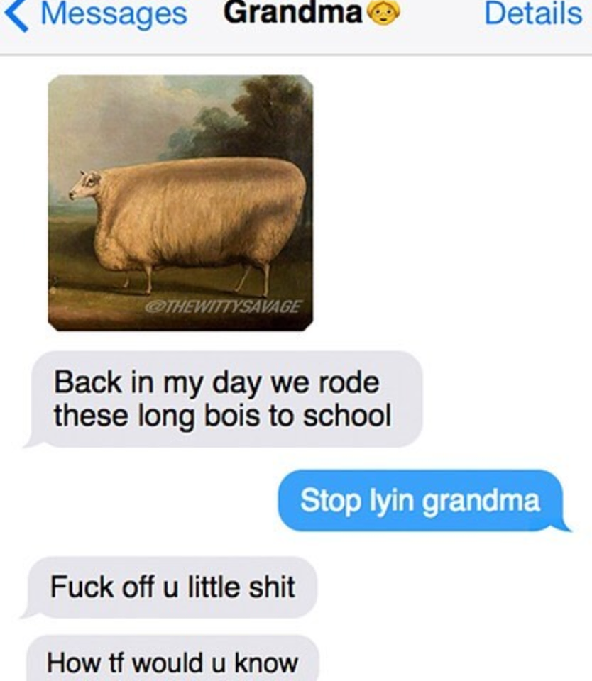 grandma is cool