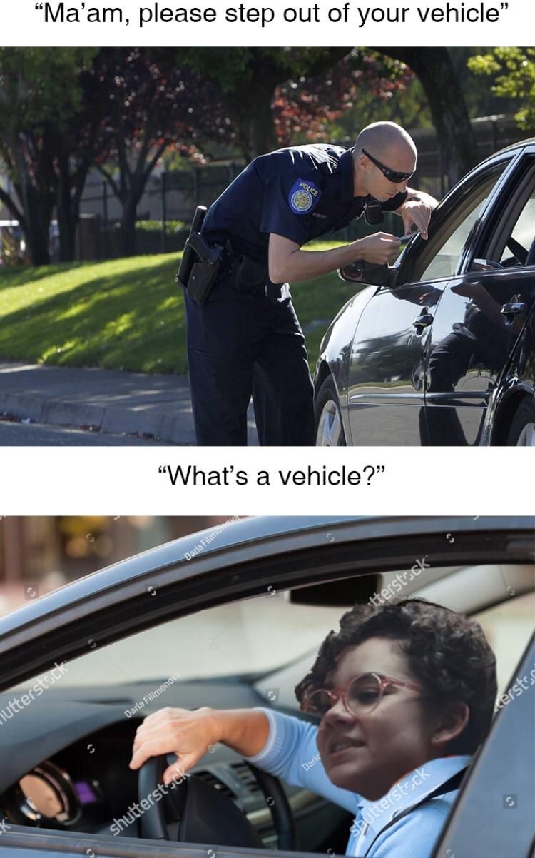 What's a vehicle?