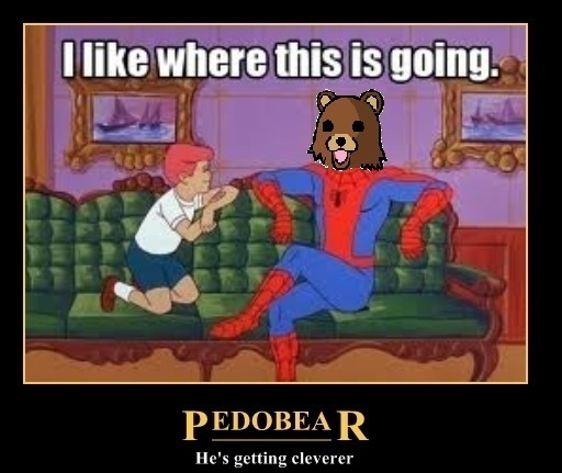 Pedobear- "Hero" Disguise