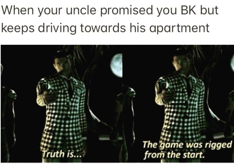 Uncle please not again..