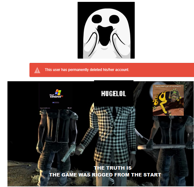 it's ***ing rigged