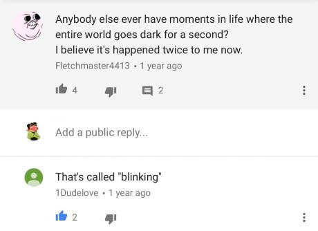 I'm not sure he has those moments