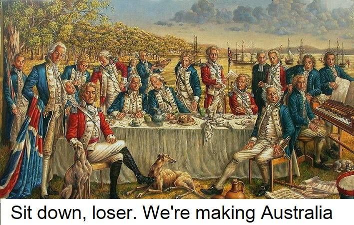 Mankinds biggest mistake, creating the aussies