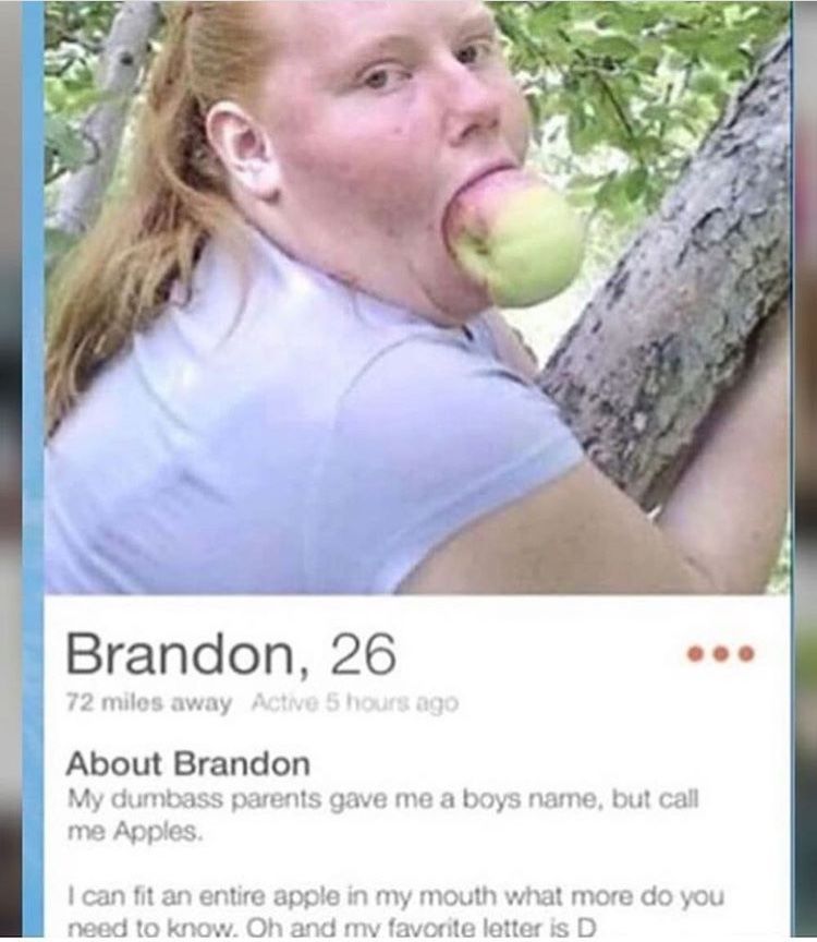 I do not want to meet apples