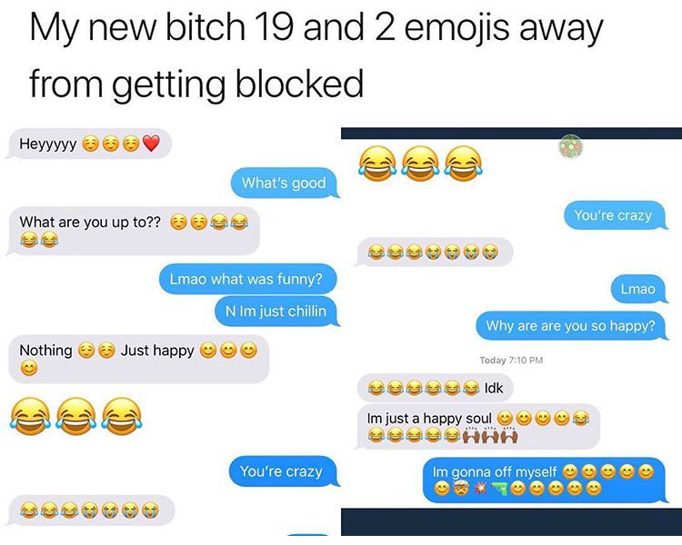 people who text like this